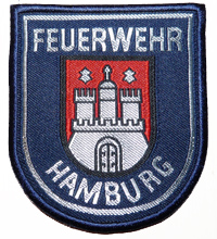 hh655 Feuerwehr Abzeichen Hamburg lang